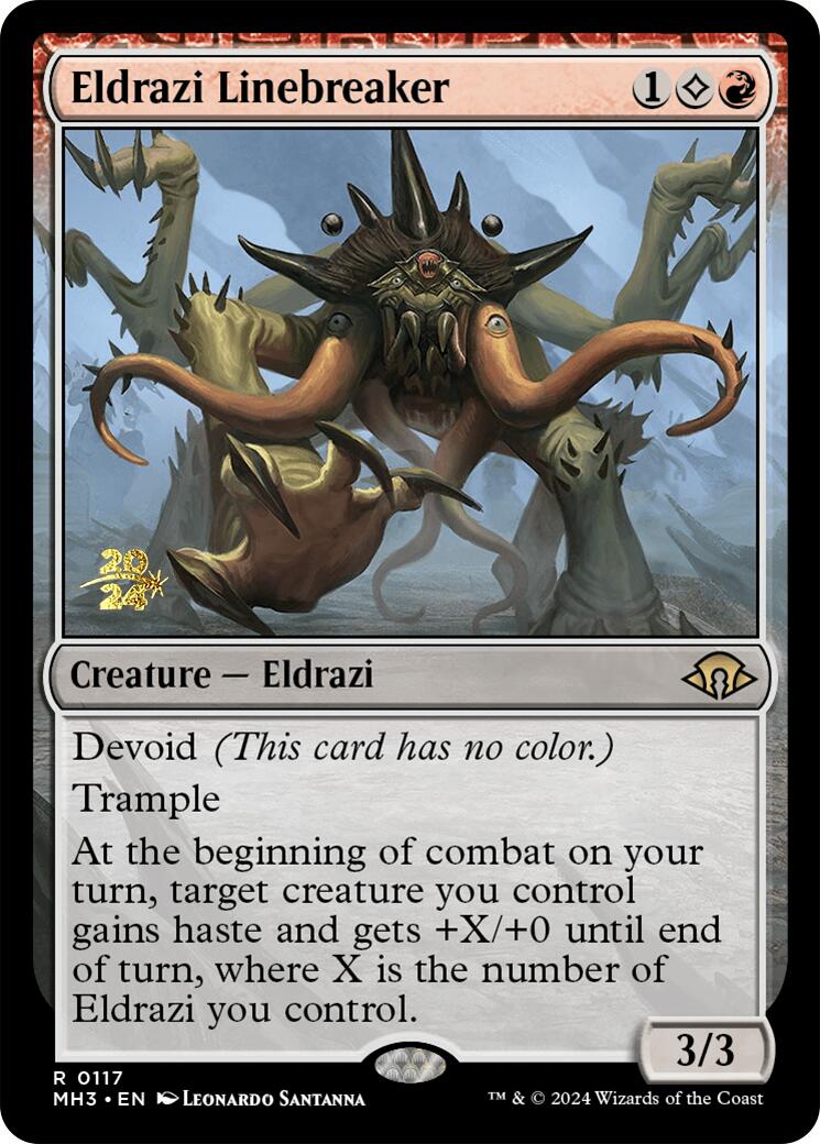 Eldrazi Linebreaker [Modern Horizons 3 Prerelease Promos] | Gamers Paradise