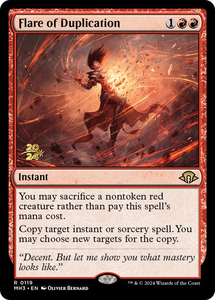 Flare of Duplication [Modern Horizons 3 Prerelease Promos] | Gamers Paradise