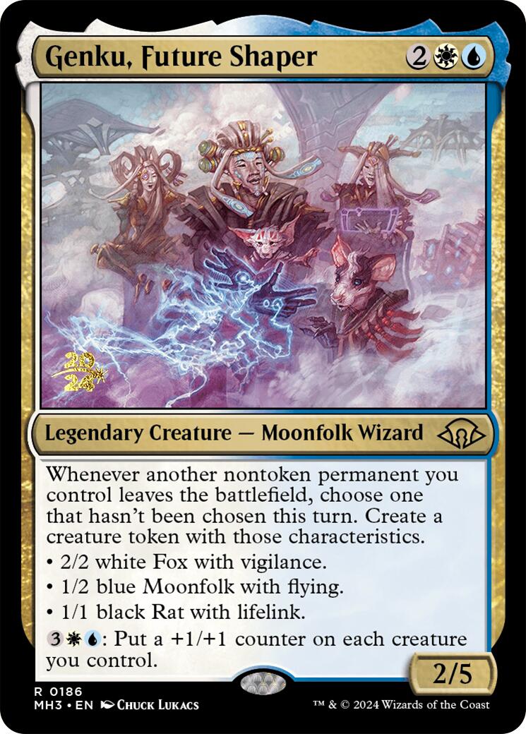 Genku, Future Shaper [Modern Horizons 3 Prerelease Promos] | Gamers Paradise