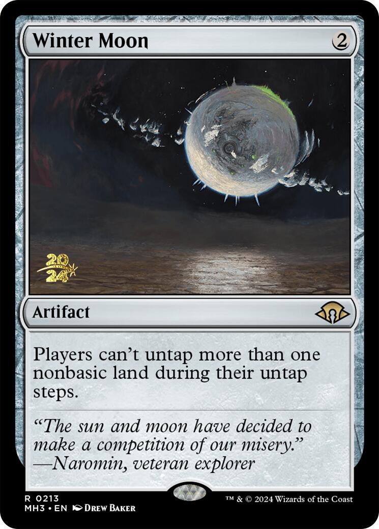 Winter Moon [Modern Horizons 3 Prerelease Promos] | Gamers Paradise