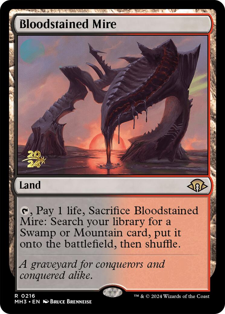Bloodstained Mire [Modern Horizons 3 Prerelease Promos] | Gamers Paradise