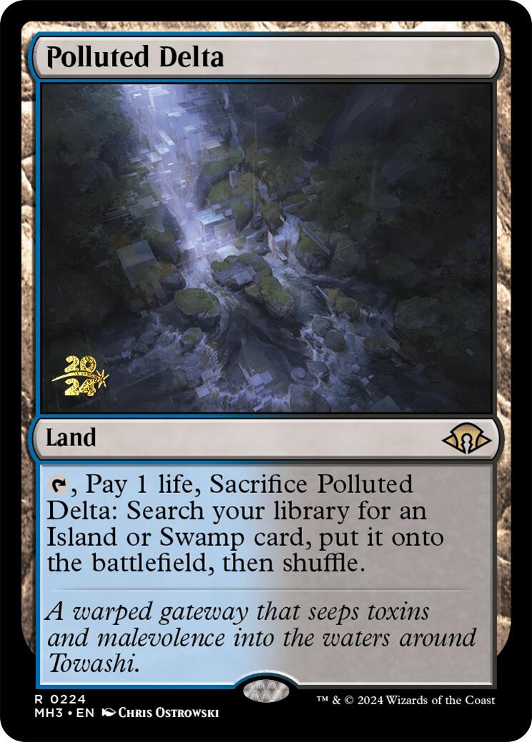 Polluted Delta [Modern Horizons 3 Prerelease Promos] | Gamers Paradise