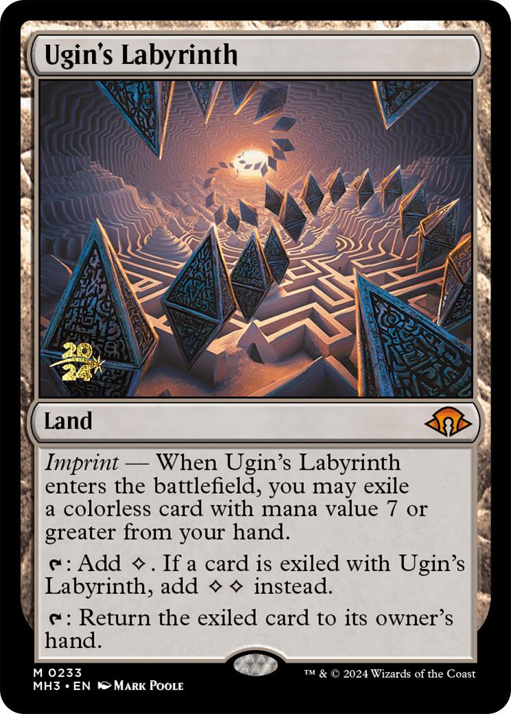 Ugin's Labyrinth [Modern Horizons 3 Prerelease Promos] | Gamers Paradise
