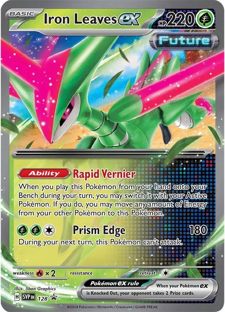 Iron Leaves ex (128) [Scarlet & Violet: Black Star Promos] | Gamers Paradise