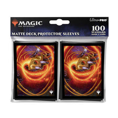 Ultra PRO: Standard 100ct Sleeves - Modern Horizons 3 (Ruby Medallion) | Gamers Paradise