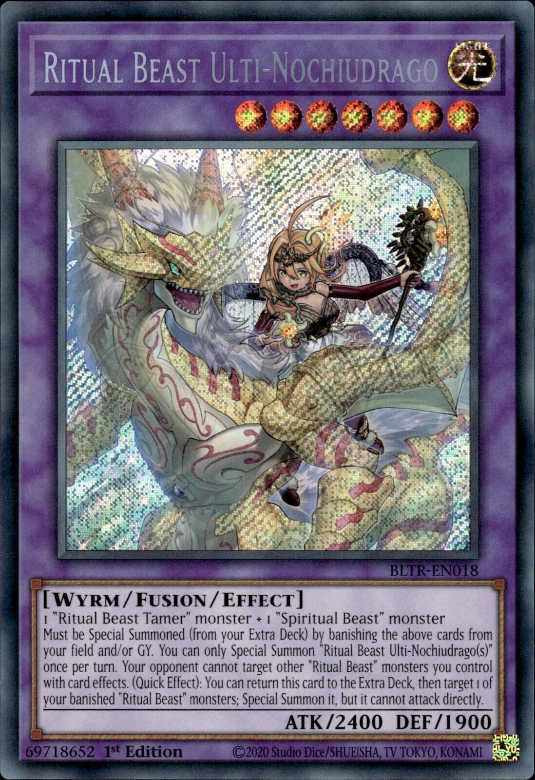 Ritual Beast Ulti-Nochiudrago [BLTR-EN018] Secret Rare | Gamers Paradise