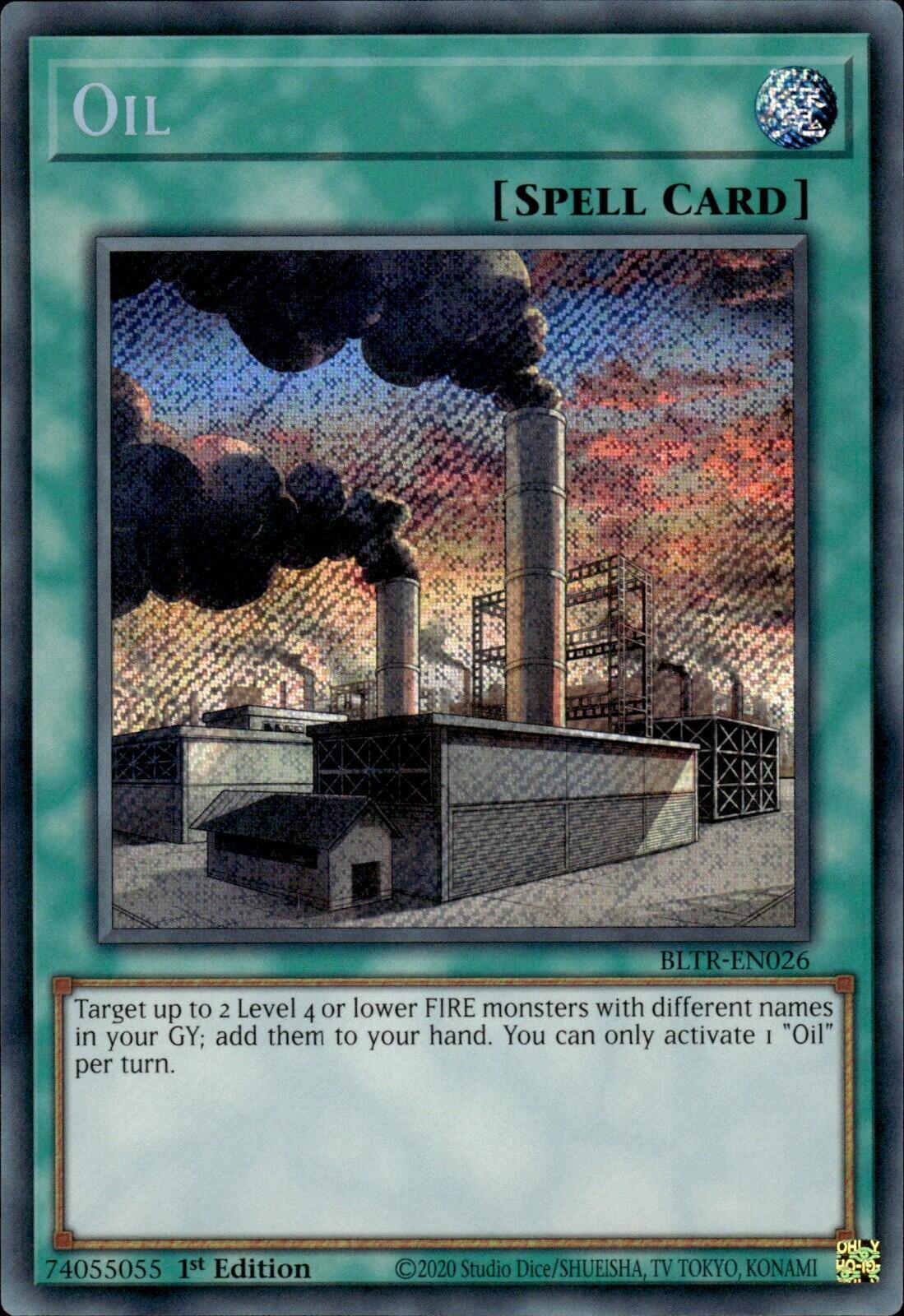 Oil [BLTR-EN026] Secret Rare | Gamers Paradise