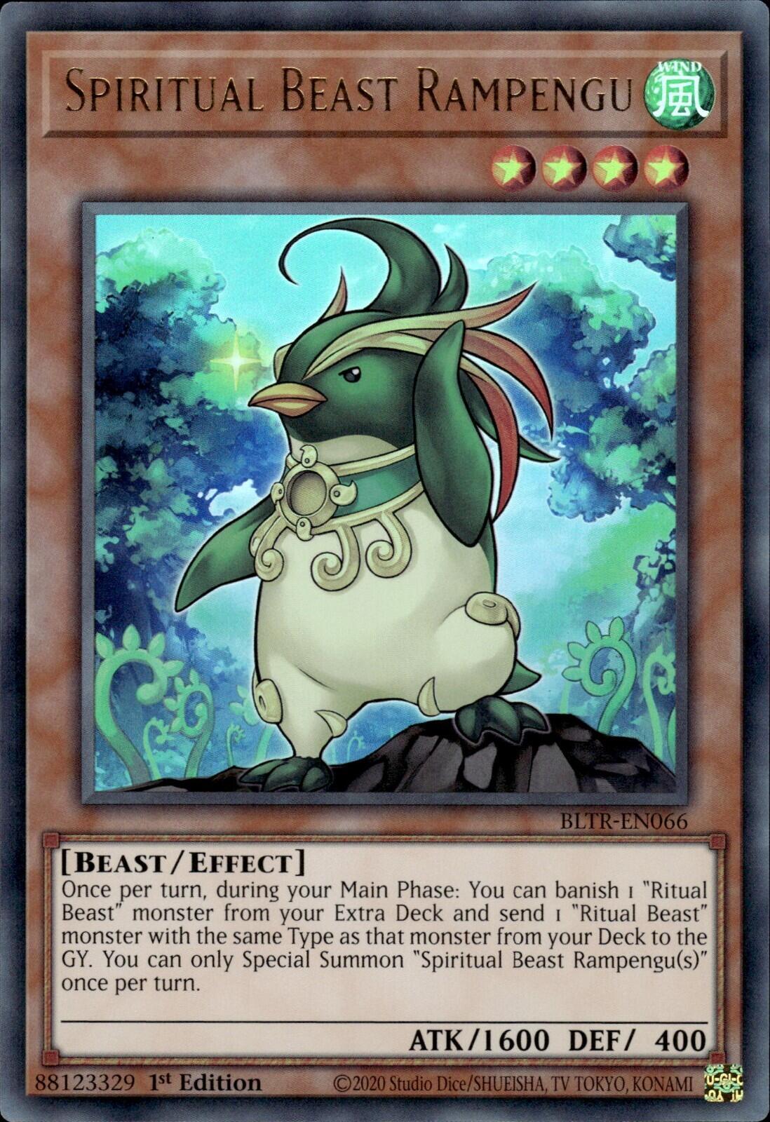 Spiritual Beast Rampengu [BLTR-EN066] Ultra Rare | Gamers Paradise