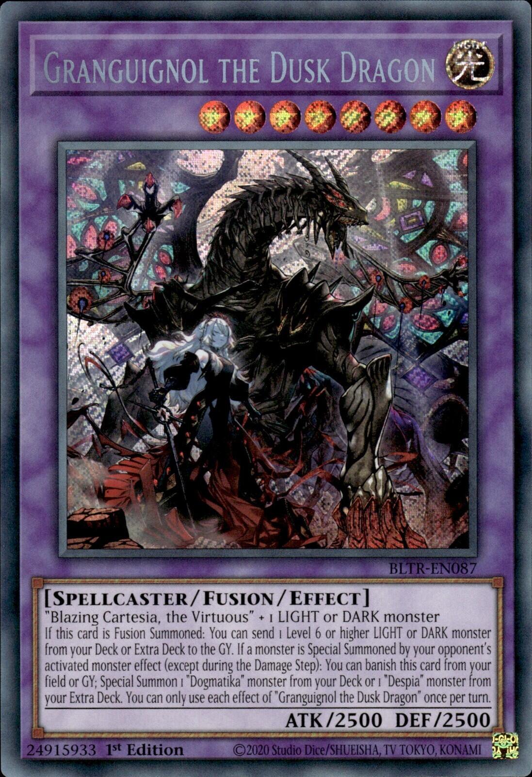 Granguignol the Dusk Dragon [BLTR-EN087] Secret Rare | Gamers Paradise