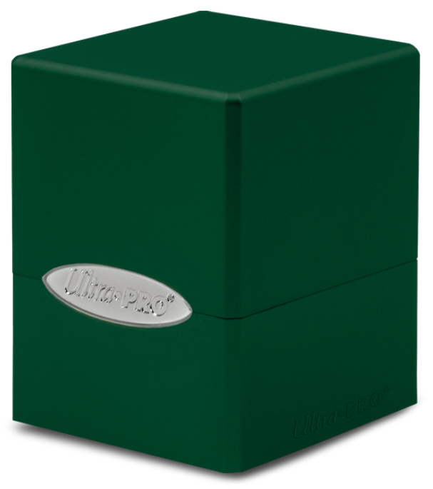 Ultra PRO: Satin Cube - Hi-Gloss Emerald Green | Gamers Paradise