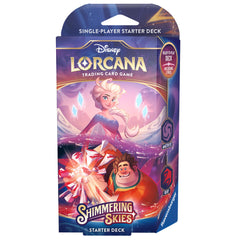 Disney Lorcana: Shimmering Skies - Starter Deck (Amethyst & Ruby) | Gamers Paradise