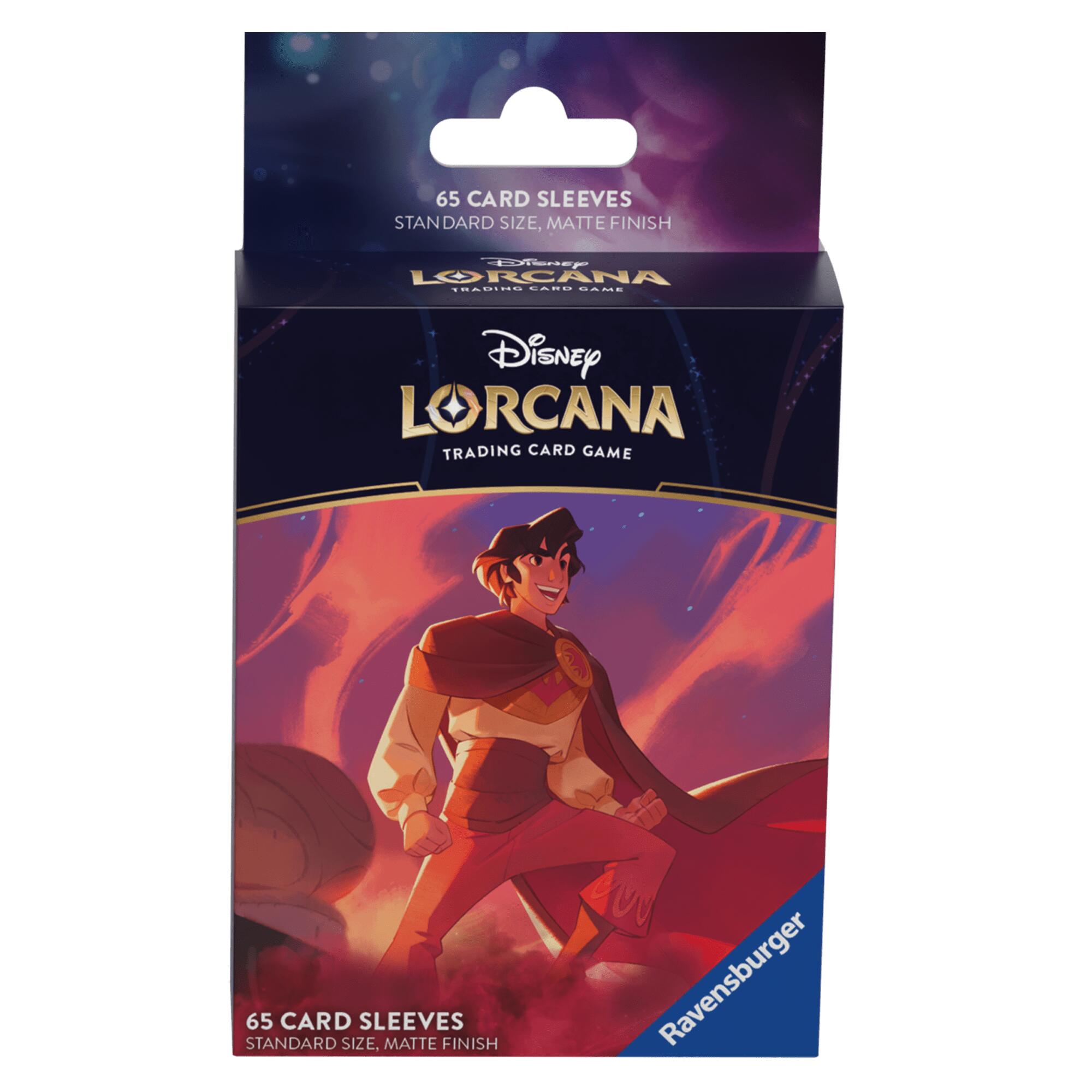 Disney Lorcana: Card Sleeves (Aladdin - Heroic Outlaw / 65-Pack) | Gamers Paradise