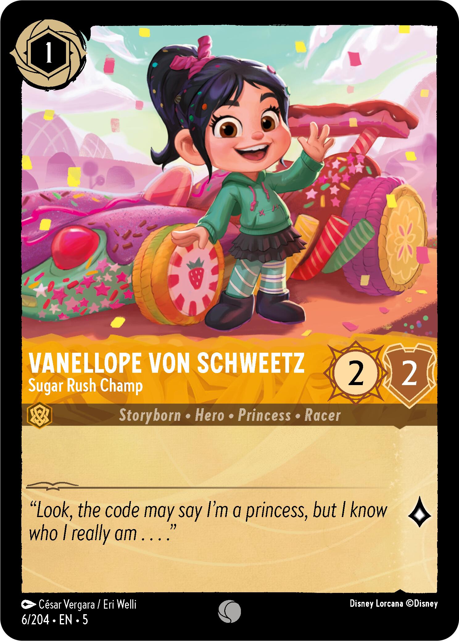 Vanellope von Schweetz - Sugar Rush Champ (6/204) [Shimmering Skies] | Gamers Paradise