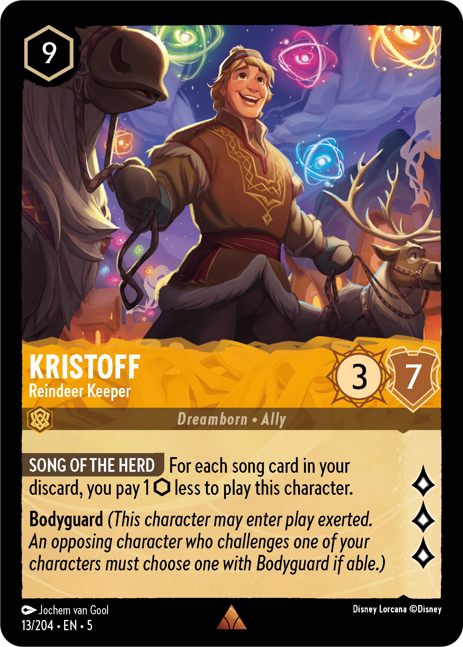 Kristoff - Reindeer Keeper (13/204) [Shimmering Skies] | Gamers Paradise