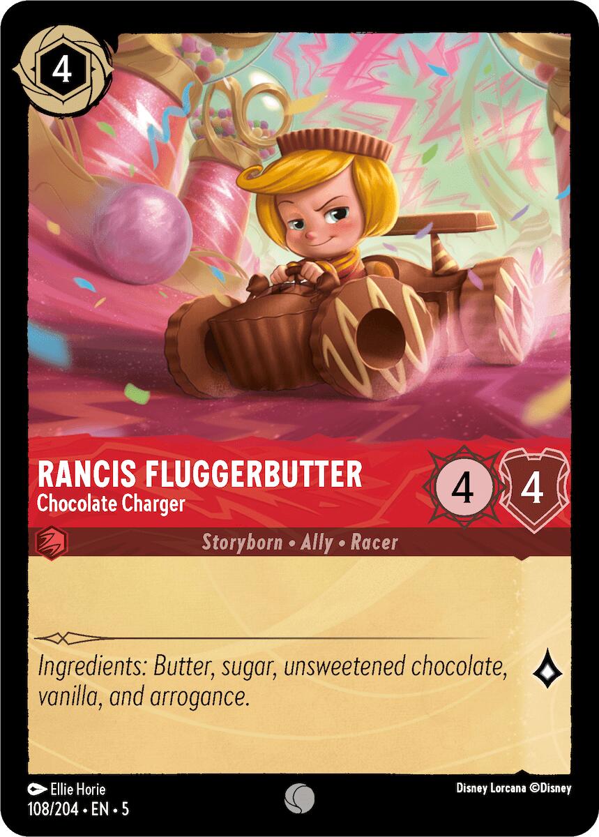 Rancis Fluggerbutter - Chocolate Charger (108/204) [Shimmering Skies] | Gamers Paradise