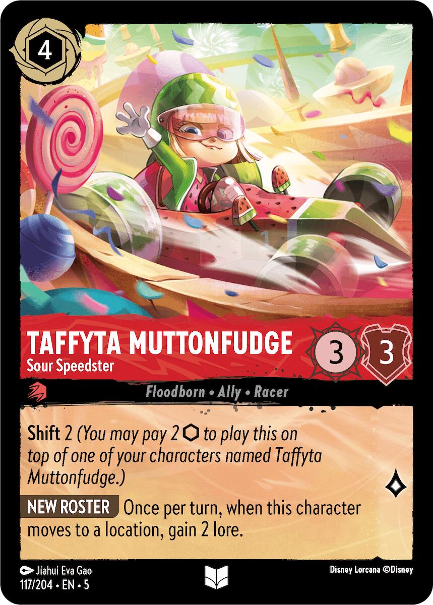 Taffyta Muttonfudge - Sour Speedster (117/204) [Shimmering Skies] | Gamers Paradise