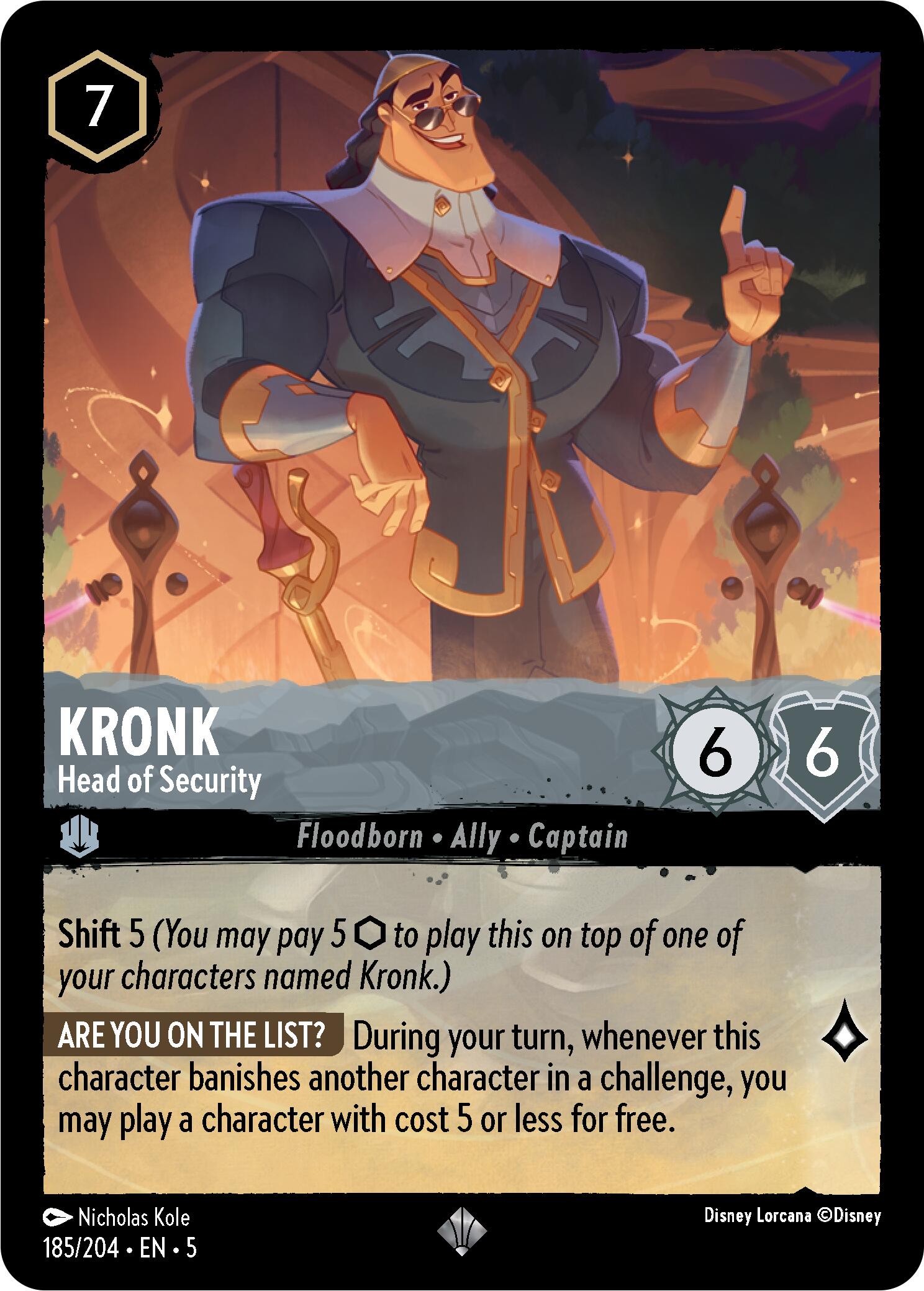 Kronk - Head of Security (185/204) [Shimmering Skies] | Gamers Paradise