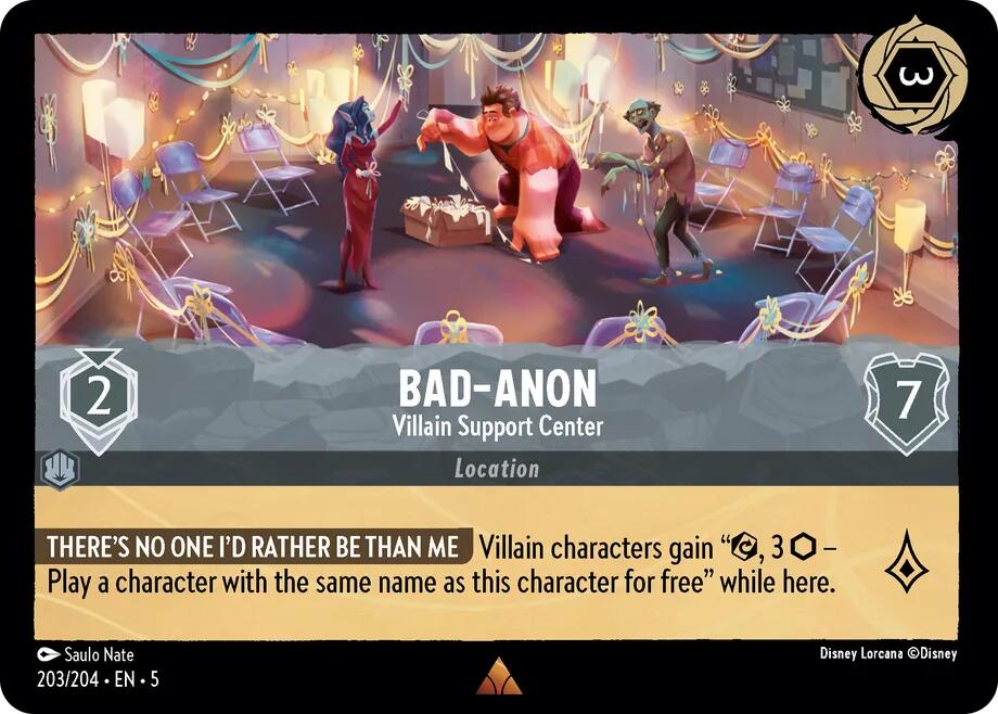 Bad-Anon - Villain Support Center (203/204) [Shimmering Skies] | Gamers Paradise