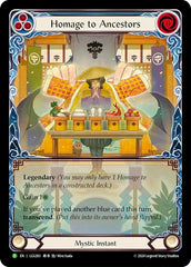 Homage to Ancestors // Inner Chi [LGS283] (Promo)  Rainbow Foil | Gamers Paradise