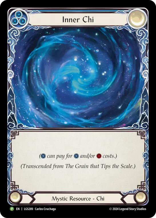 The Grain that Tips the Scale // Inner Chi [LGS289] (Promo)  Rainbow Foil | Gamers Paradise