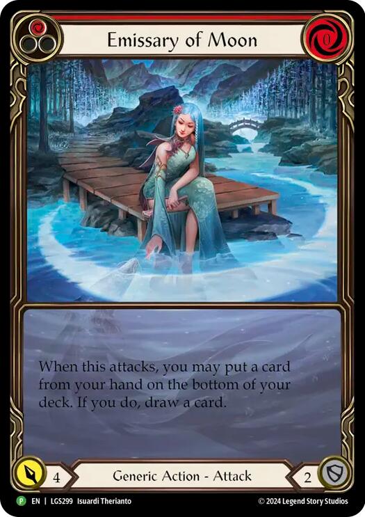 Emissary of Moon [LGS299] (Promo)  Rainbow Foil | Gamers Paradise