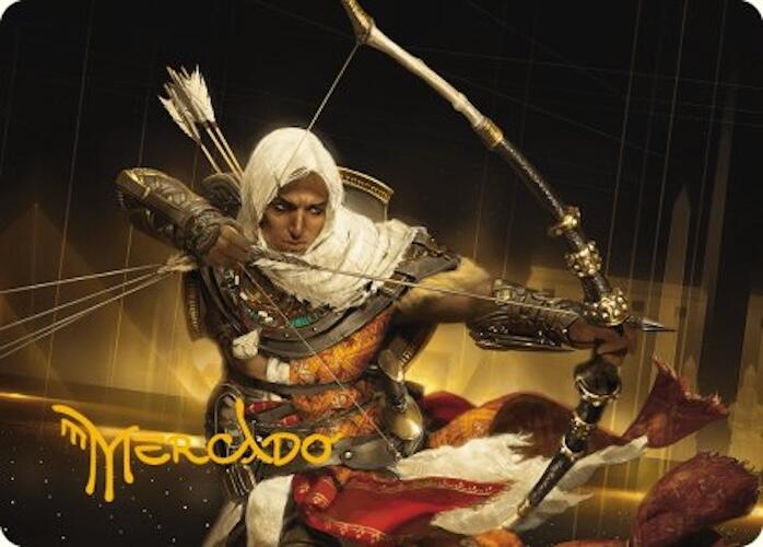 Bayek of Siwa Art Card (Gold-Stamped Signature) [Assassin's Creed Art Series] | Gamers Paradise