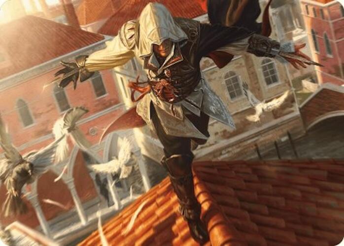Ezio, Blade of Vengeance Art Card [Assassin's Creed Art Series] | Gamers Paradise