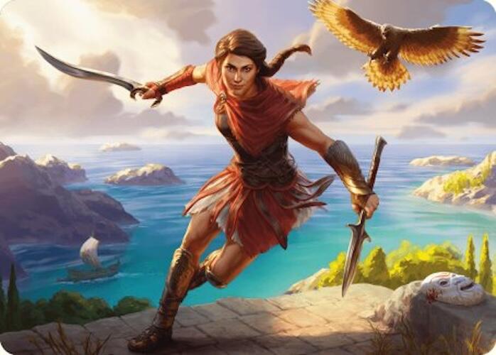 Kassandra, Eagle Bearer Art Card [Assassin's Creed Art Series] | Gamers Paradise