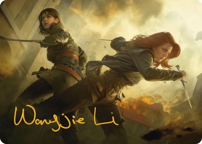 Mary Read and Anne Bonny Art Card (Gold-Stamped Signature) [Assassin's Creed Art Series] | Gamers Paradise