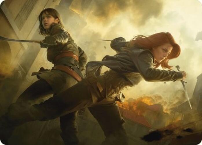 Mary Read and Anne Bonny Art Card [Assassin's Creed Art Series] | Gamers Paradise