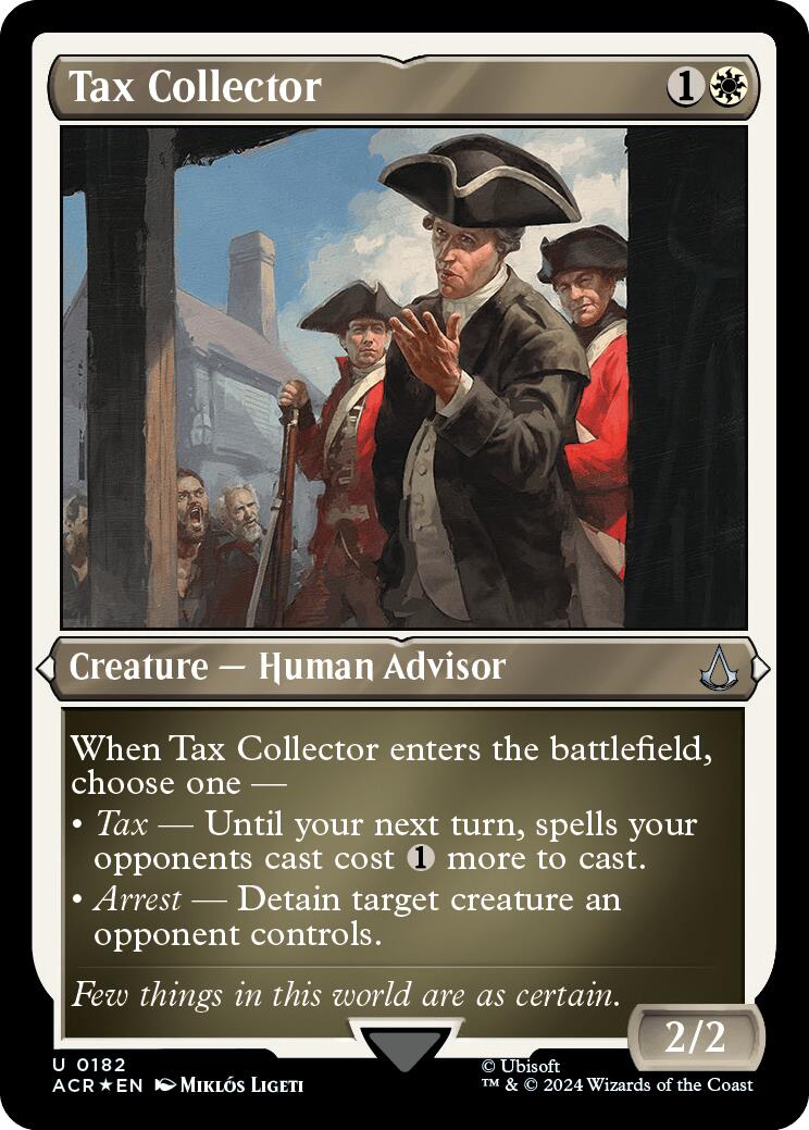 Tax Collector (Foil Etched) [Assassin's Creed] | Gamers Paradise