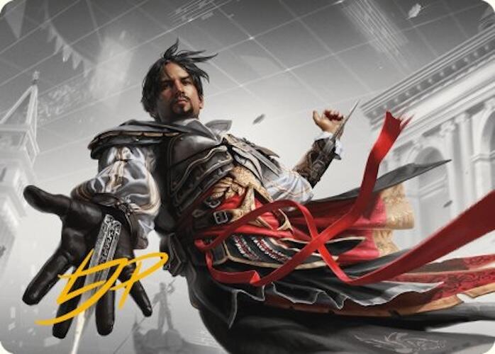 Ezio Auditore da Firenze Art Card (Gold-Stamped Signature) [Assassin's Creed Art Series] | Gamers Paradise