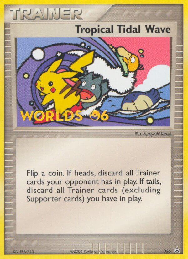 Tropical Tidal Wave (036) [Nintendo: Black Star Promos] | Gamers Paradise