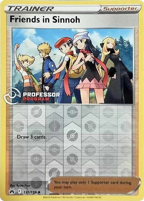 Friends in Sinnoh (131/159) (2023) [Professor Program Promos] | Gamers Paradise