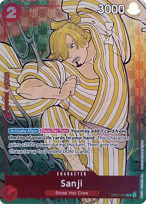 Sanji (English Version 1st Anniversary Set) [One Piece Promotion Cards] | Gamers Paradise