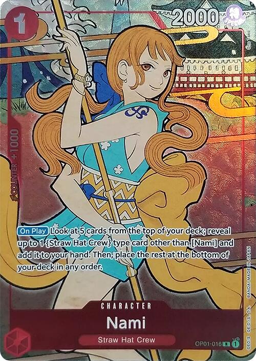 Nami (English Version 1st Anniversary Set) [One Piece Promotion Cards] | Gamers Paradise