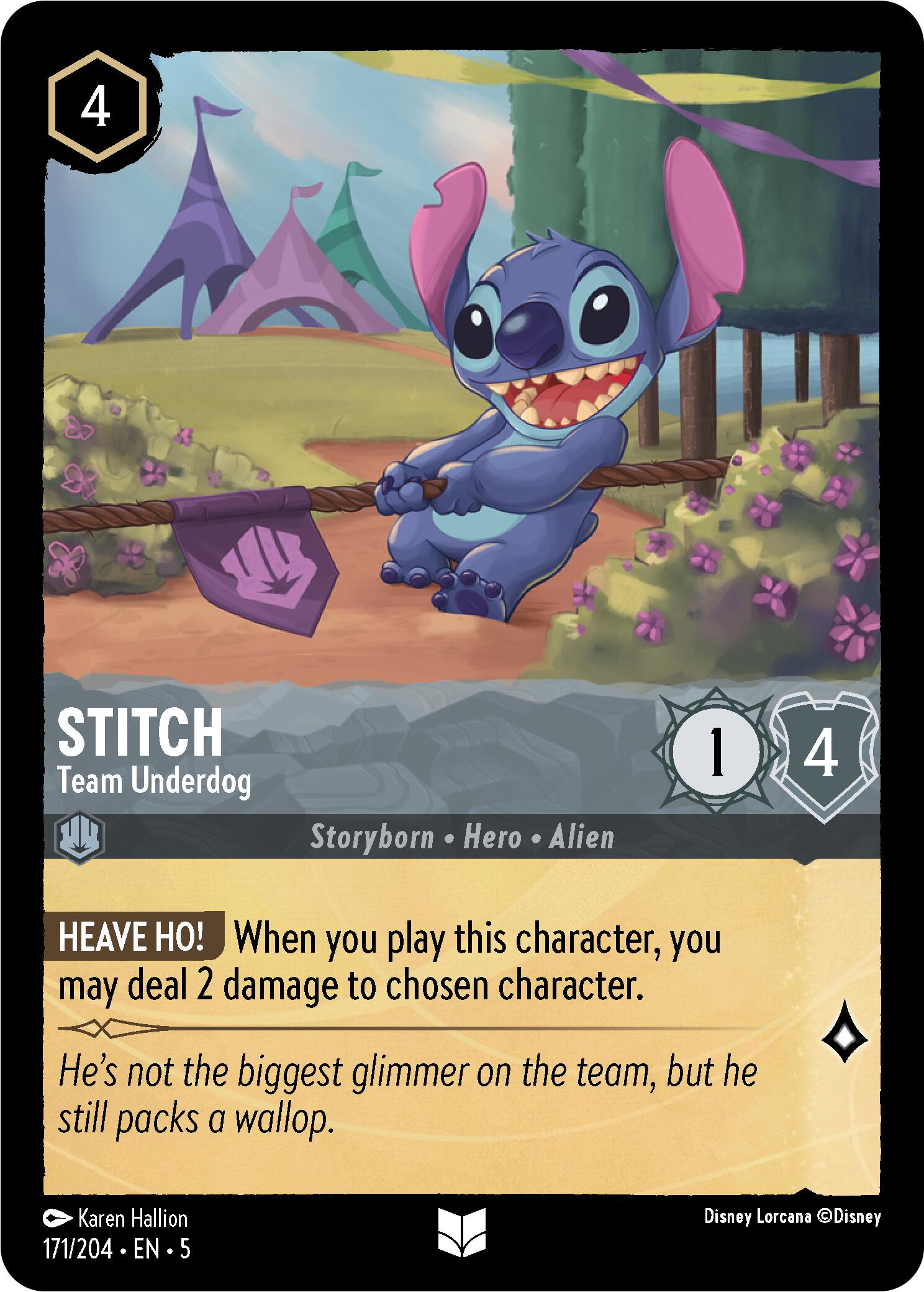 Stitch - Team Underdog (171/204) [Shimmering Skies] | Gamers Paradise