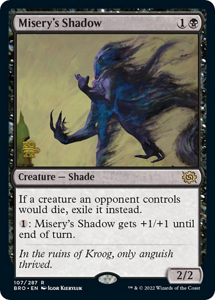 Misery's Shadow [The Brothers' War Prerelease Promos] | Gamers Paradise
