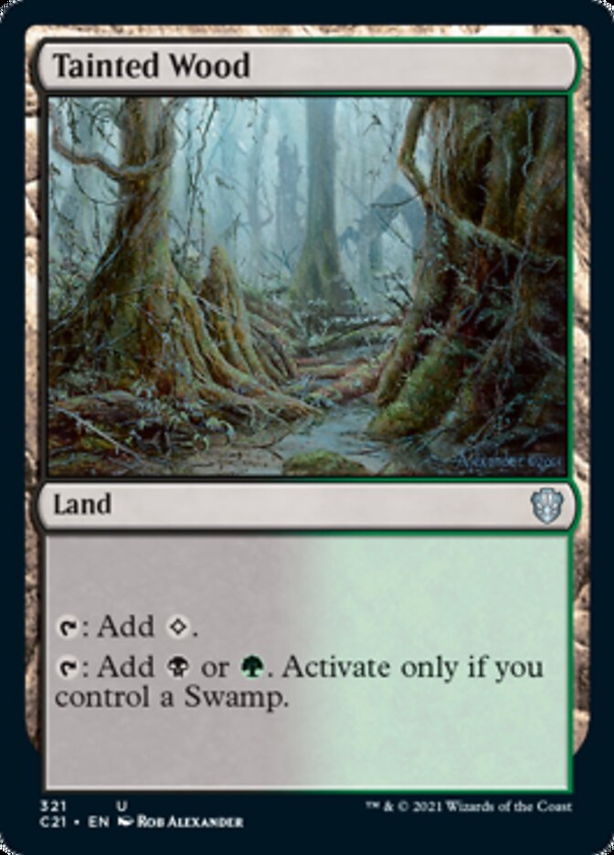Tainted Wood [Commander 2021] | Gamers Paradise
