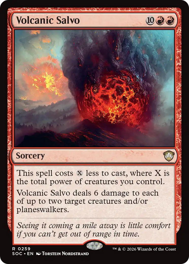 Volcanic Salvo [Secrets of Strixhaven Commander] | Gamers Paradise