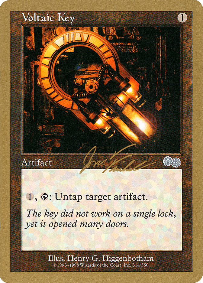 Voltaic Key (Jon Finkel) [World Championship Decks 2000] | Gamers Paradise