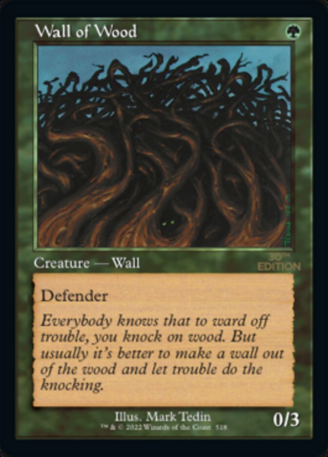 Wall of Wood (Retro) [30th Anniversary Edition] | Gamers Paradise