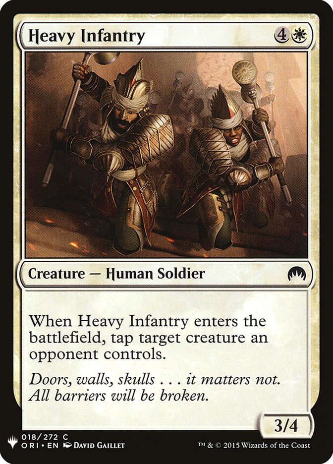 Heavy Infantry [Mystery Booster] | Gamers Paradise
