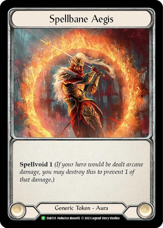 Spellbane Aegis [FAB155] (Promo)  Cold Foil | Gamers Paradise