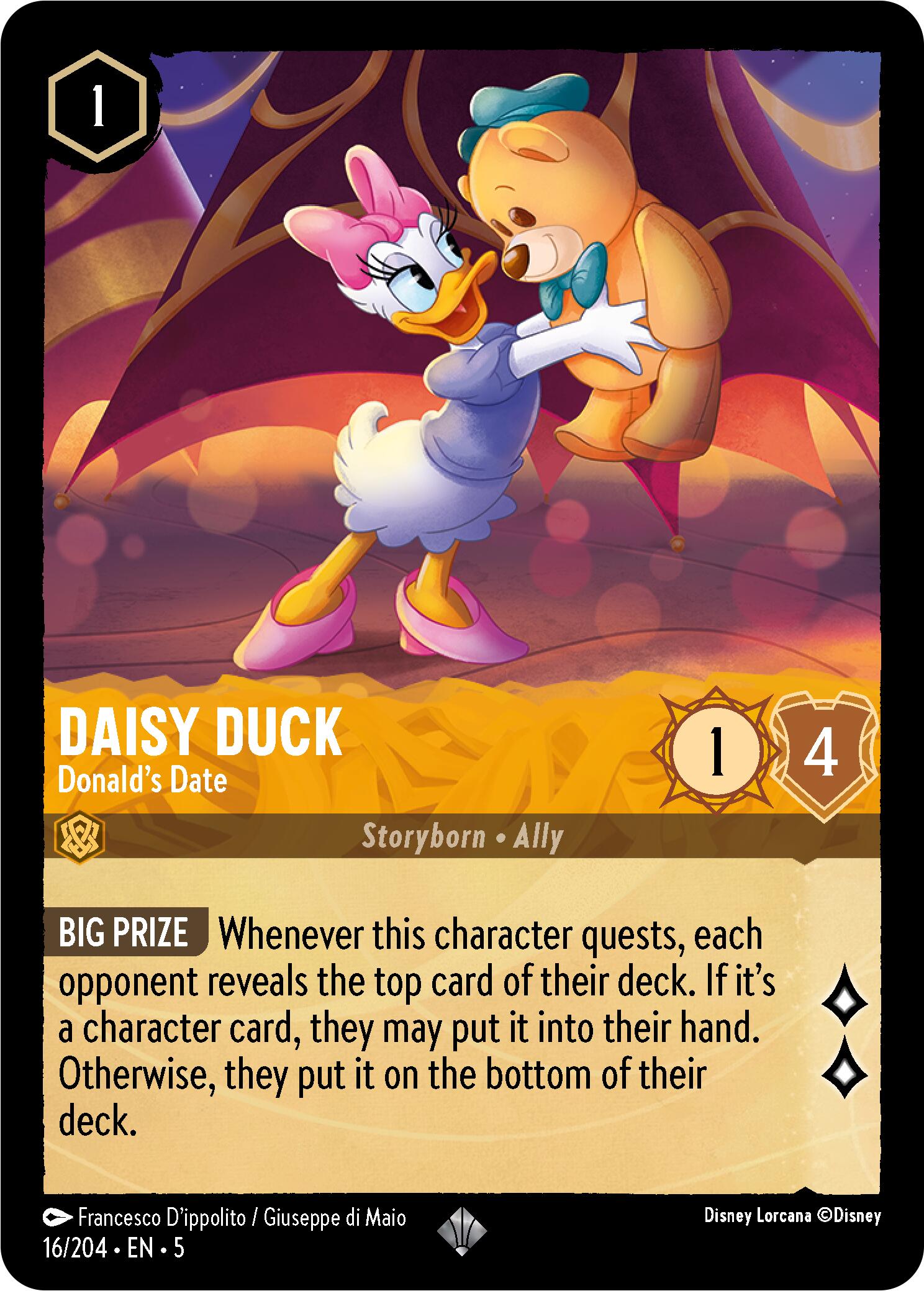 Daisy Duck - Donald's Date (16/204) [Shimmering Skies] | Gamers Paradise