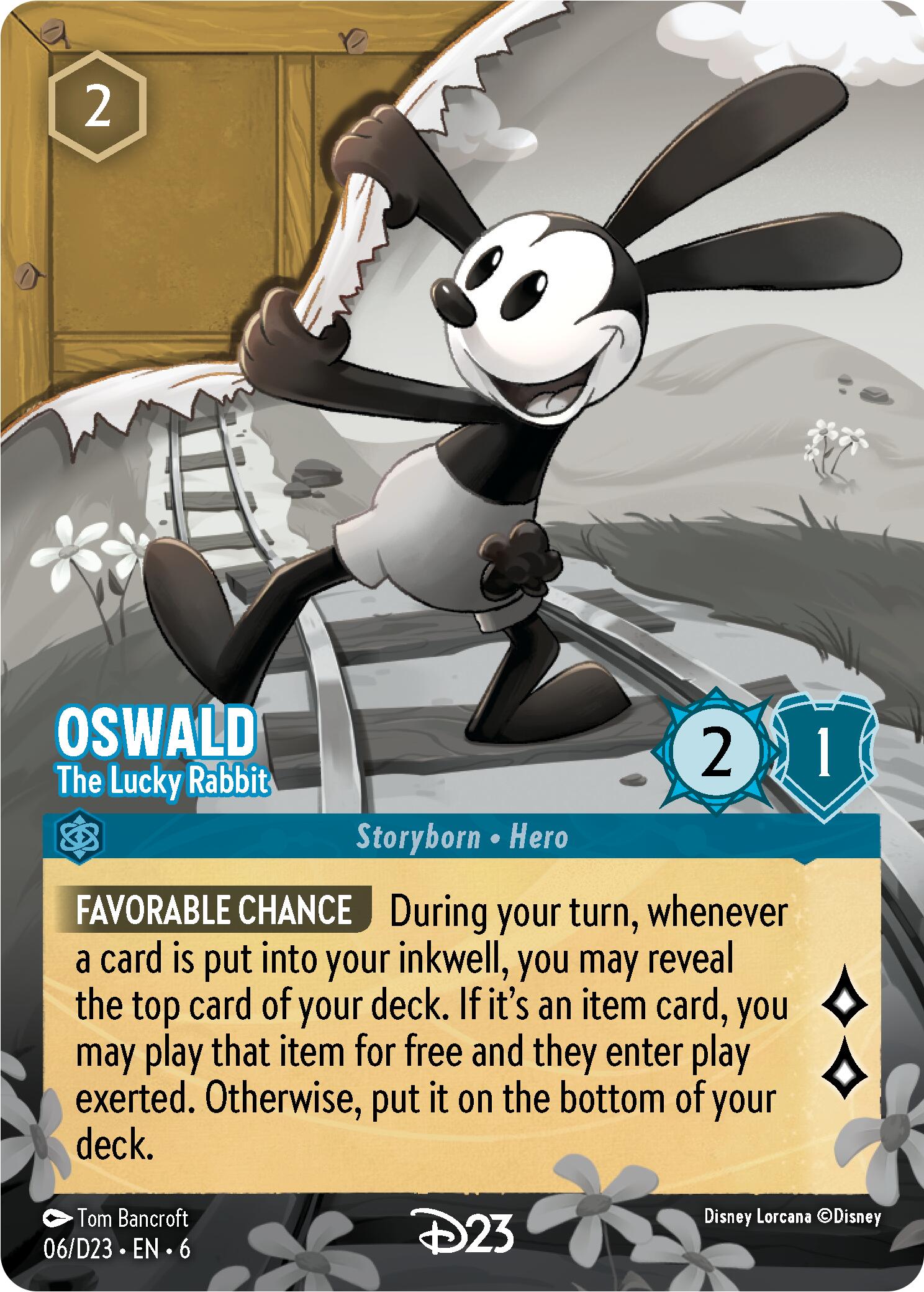 Oswald - The Lucky Rabbit (6) [D23 Promos] | Gamers Paradise