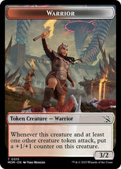 Warrior // Phyrexian Hydra (0012) Double-Sided Token [March of the Machine Tokens] | Gamers Paradise