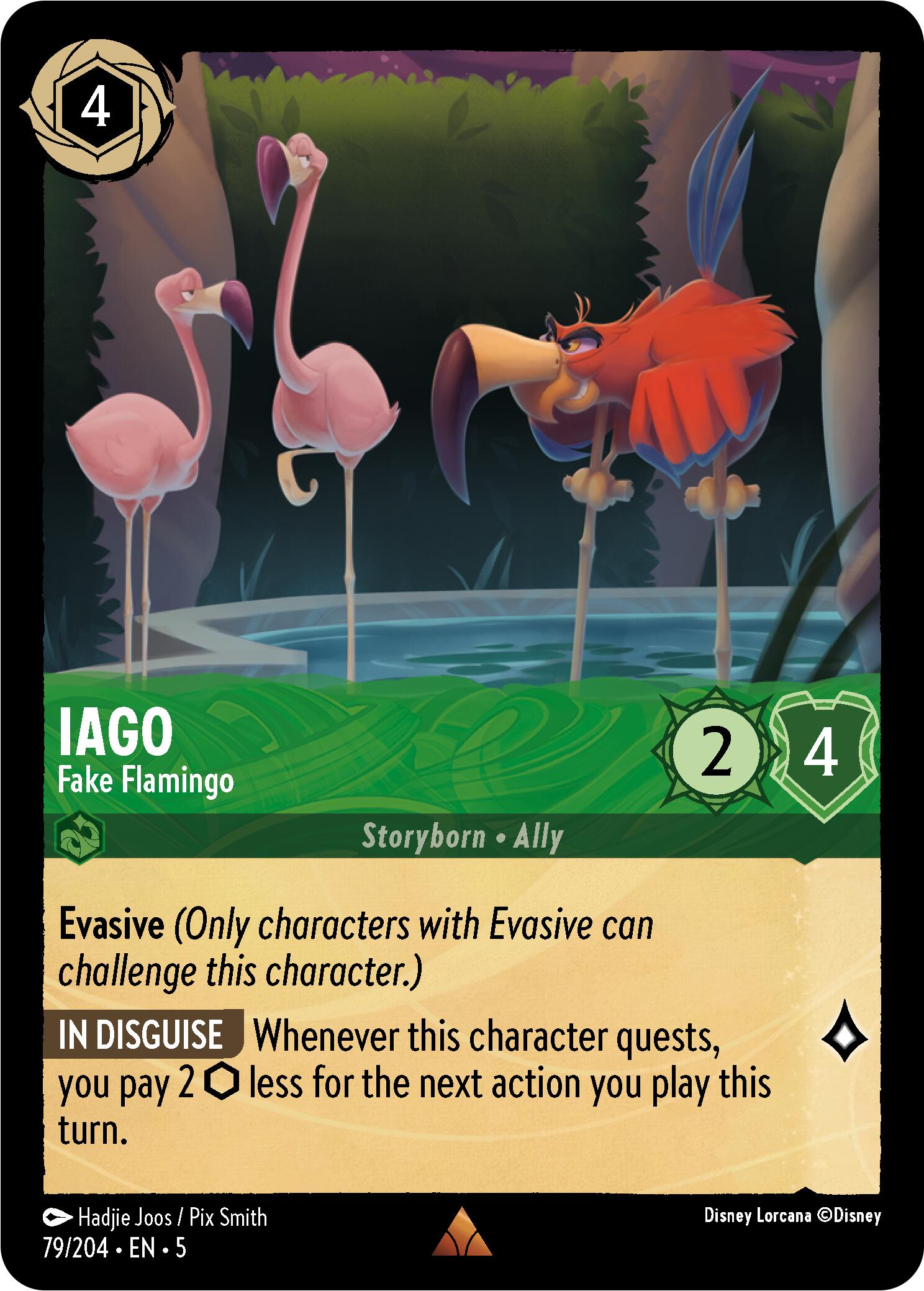 Iago - Fake Flamingo (79/204) [Shimmering Skies] | Gamers Paradise