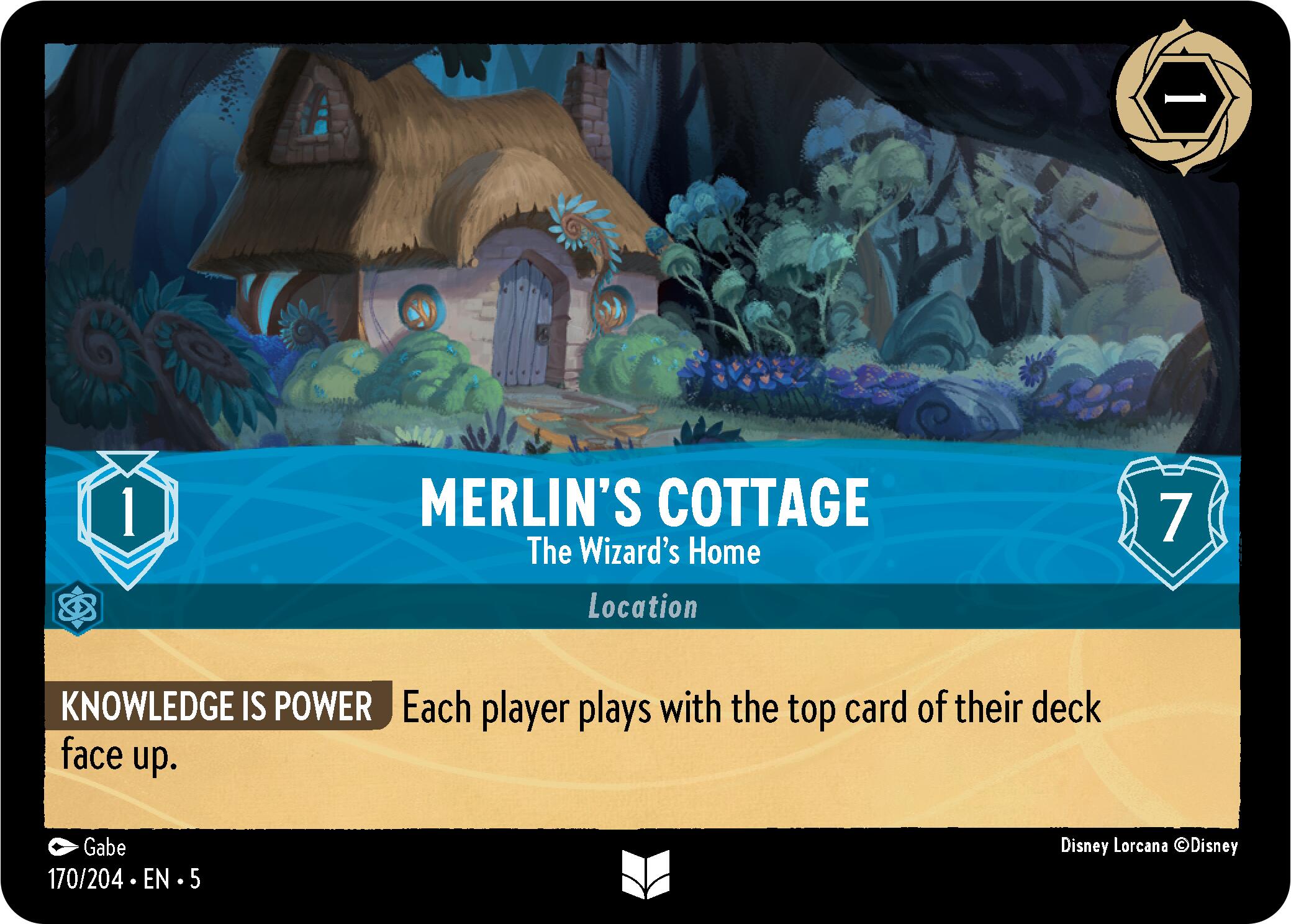 Merlin's Cottage - The Wizard's Home (170/204) [Shimmering Skies] | Gamers Paradise