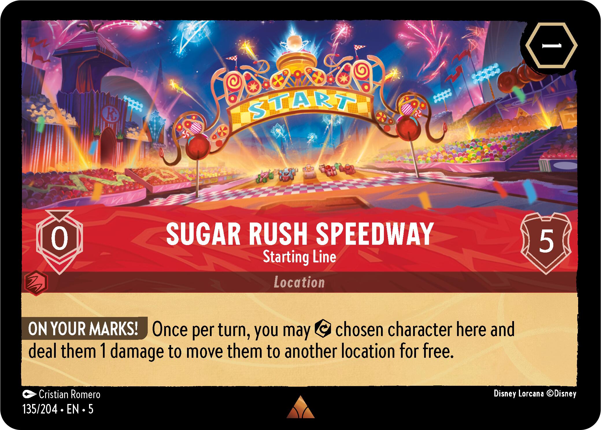 Sugar Rush Speedway - Starting Line (135/204) [Shimmering Skies] | Gamers Paradise